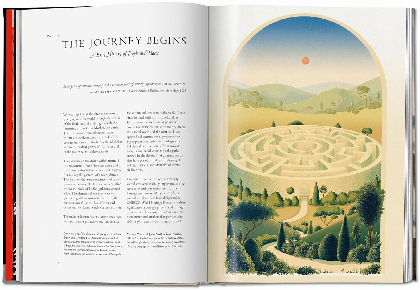 TASCHEN LIBRARY OF ESOTERICA: SACRED SITES BY JESSICA HUNDLEY