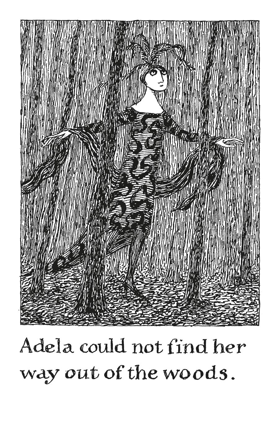 THE HELPLESS DOORKNOB (A SHUFFLED STORY) BY EDWARD GOREY