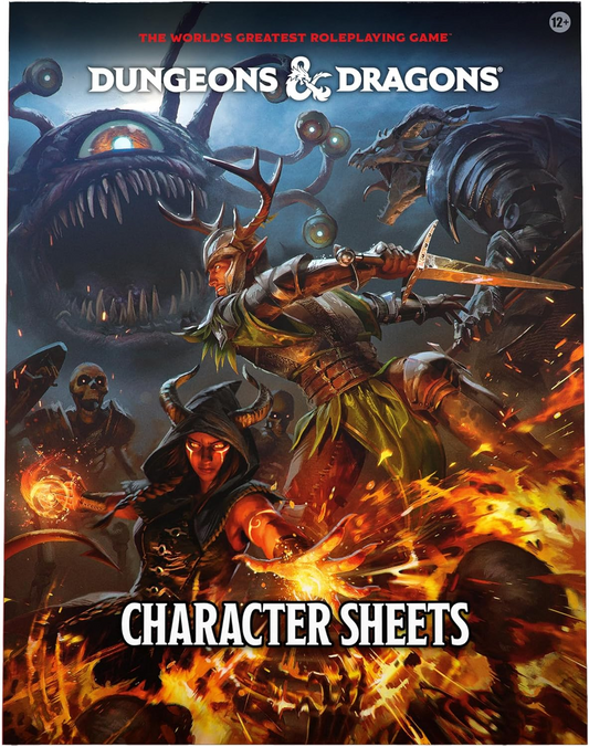 D&D 2024 CHARACTER SHEETS