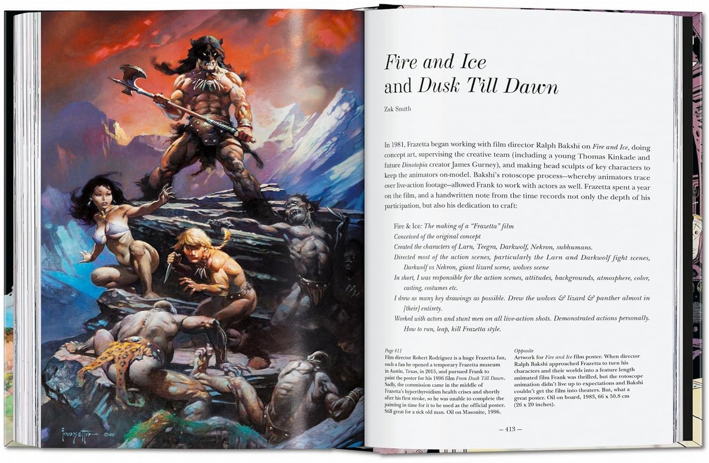 THE FANTASTIC WORLDS OF FRANK FRAZETTA BY TASCHEN