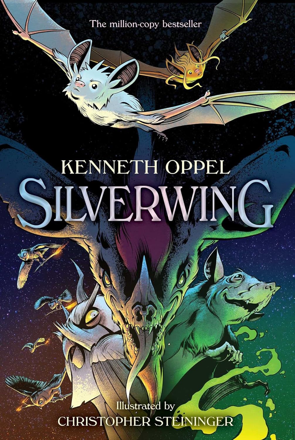 SILVERWING BY KENNETH OPPEL AND ILLUSTRATED BY CHRISTOPHER STEININGER