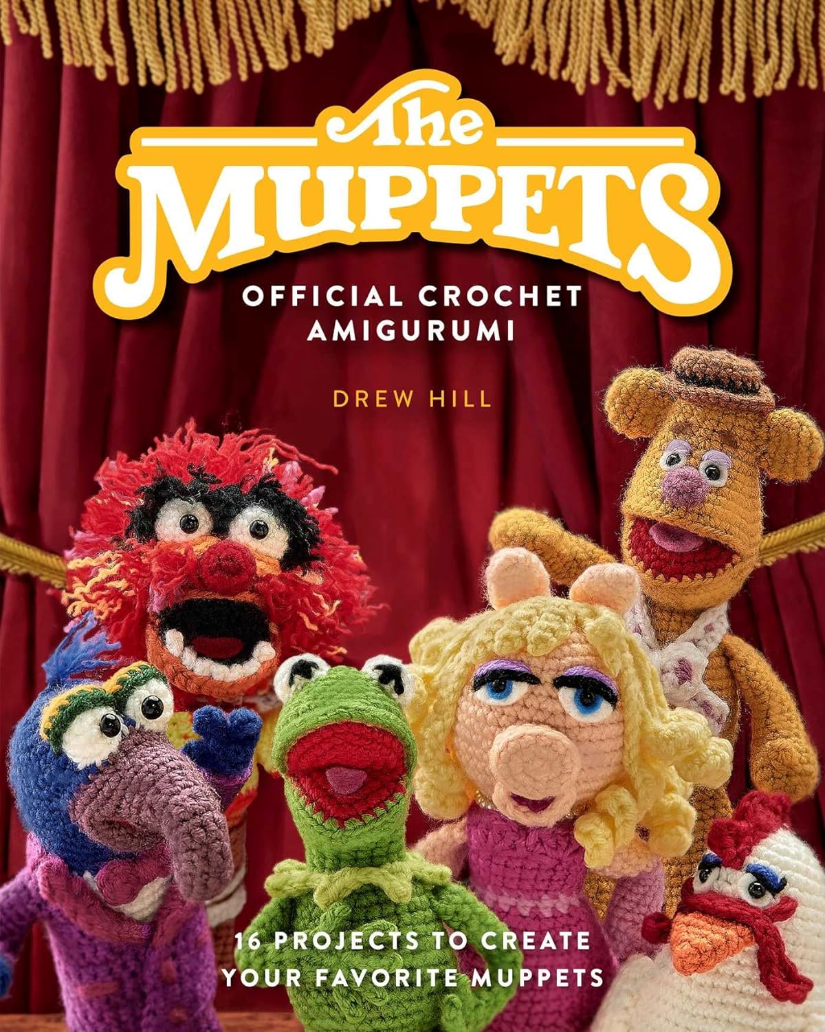 THE MUPPETS OFFICIAL CROCHET AMIGURUMI BT DREW HILL