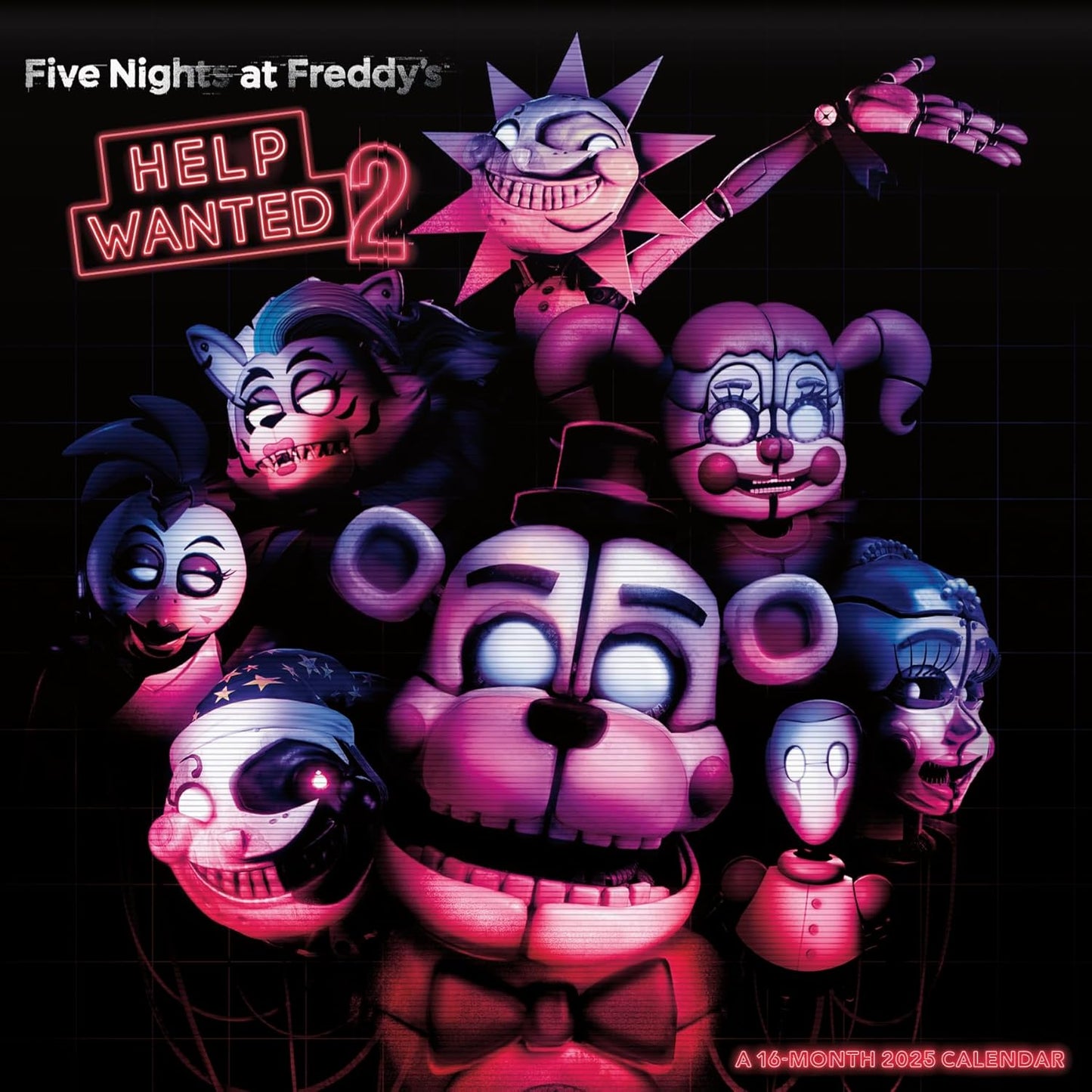 FIVE NIGHTS AT FREDDY'S CALENDAR 2025