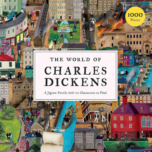 THE WORLD OF CHARLES DICKENS 1000 PIECE JIGSAW PUZZLE