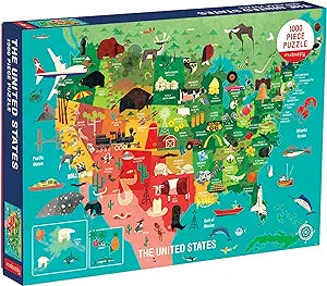 THE UNITED STATES 1000PC PUZZLE