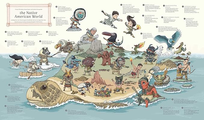 MYTH ATLAS: MAPS AND MONSTERS, HEROES AND GODS FROM TWELVE MYTHOLOGICAL WORLDS BY THIAGO MORAES