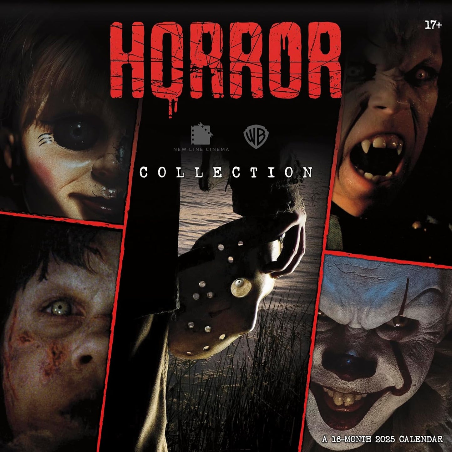 HORROR COLLECTION CALENDAR 2025