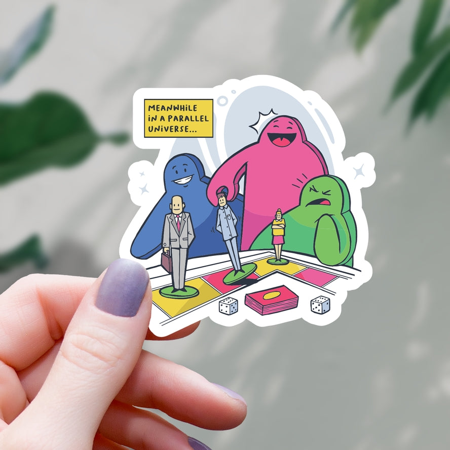 HUMAN BOARD GAME STICKER