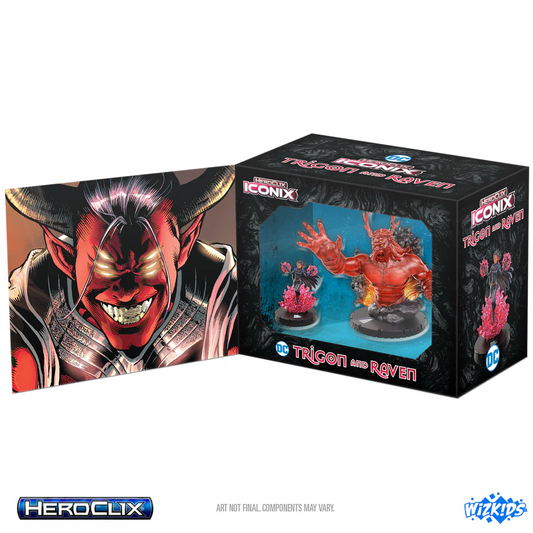 HEROCLIX ICONIX: TRIGON & RAVEN