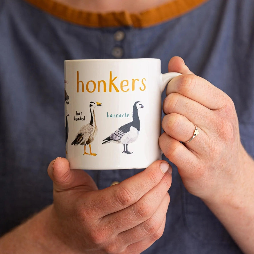 PUNNY HONKERS GEESE MUG