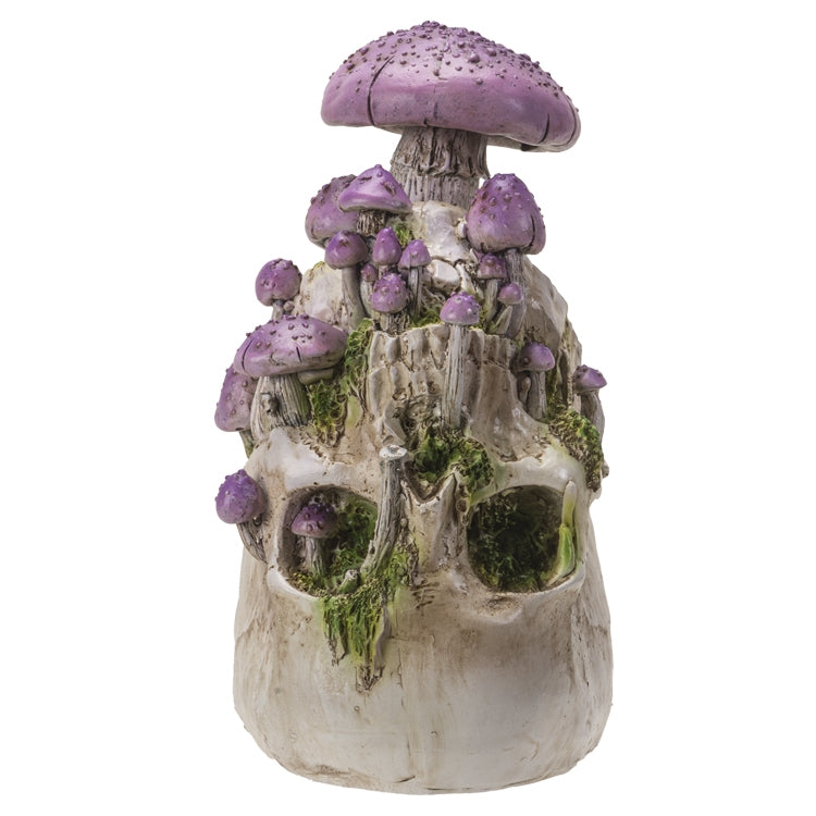 ENCHANTED PURPLE MUSHROOM SKULL