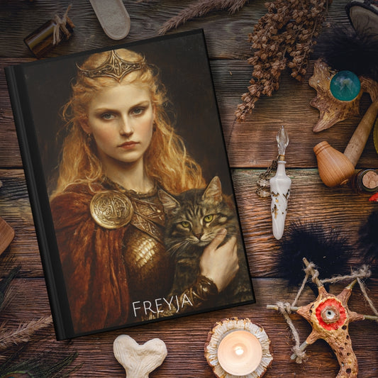 FREYJA NORSE GODDESS BLANK JOURNAL