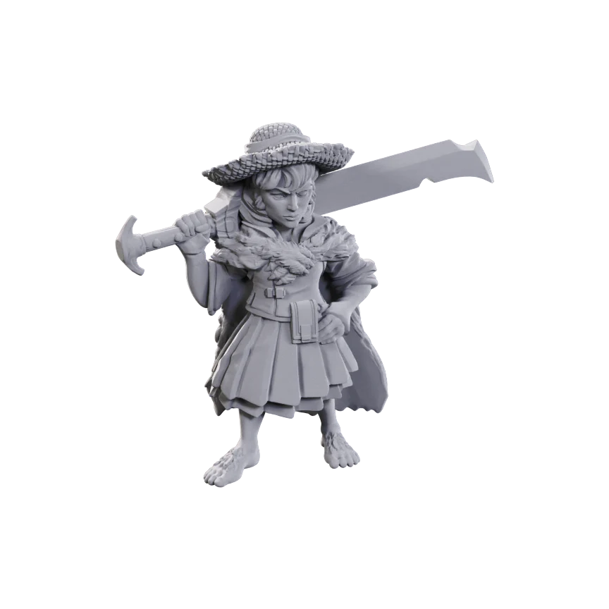 PATHFINDER DEEP CUTS FEMALE HALFLING MAGUS LOW-LEVEL