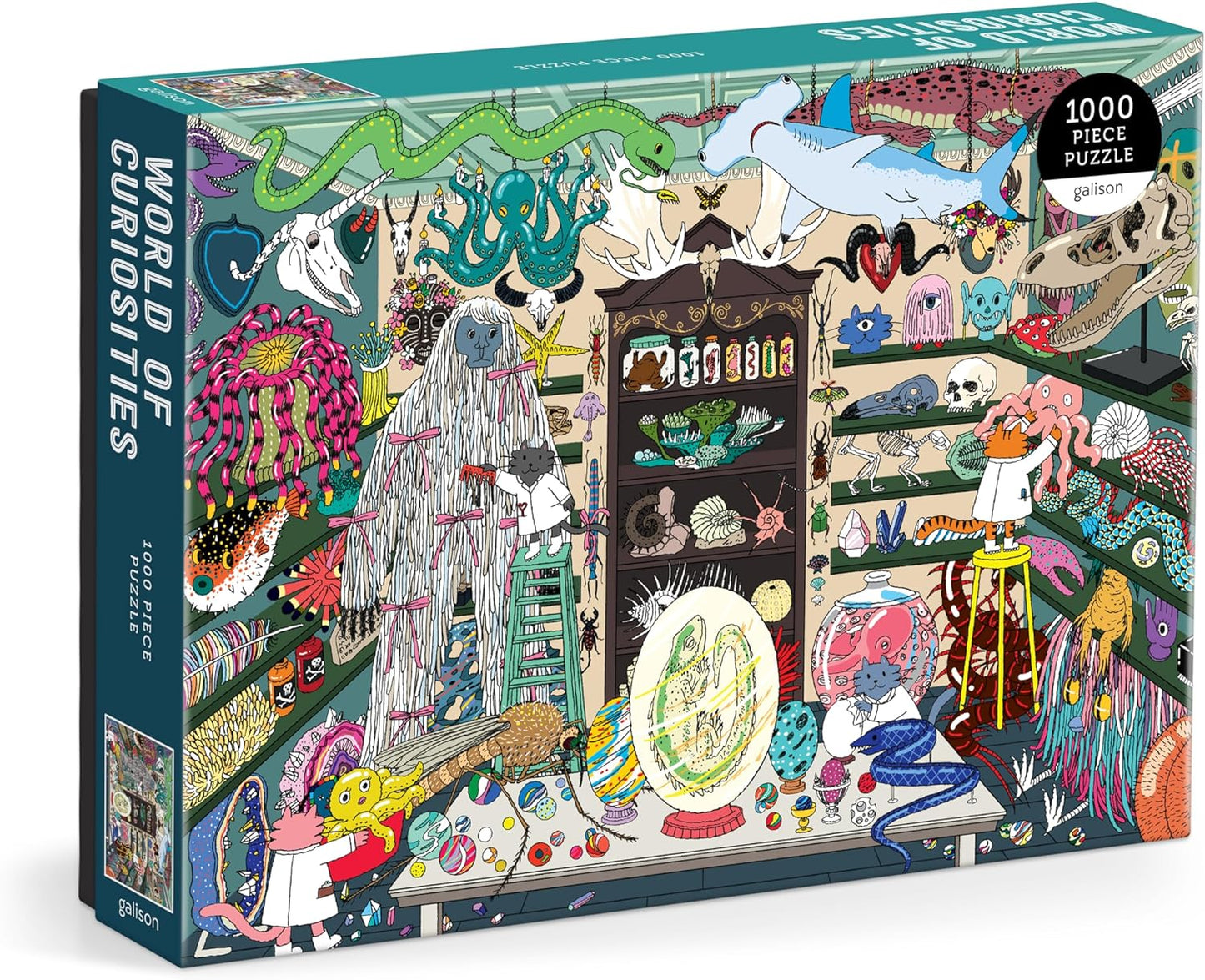 WORLD OF CURIOSITIES 1000 PIECE JIGSAW PUZZLE