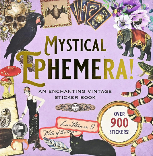 MYSTICAL EPHEMERA STICKER BOOK