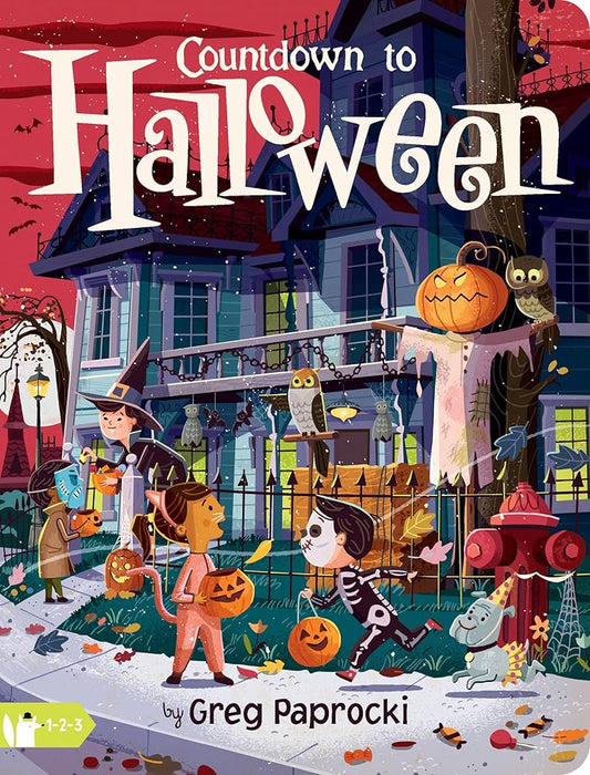 COUNTDOWN TO HALLOWEEN BY GREG PAPROCKI BOARD BOOK