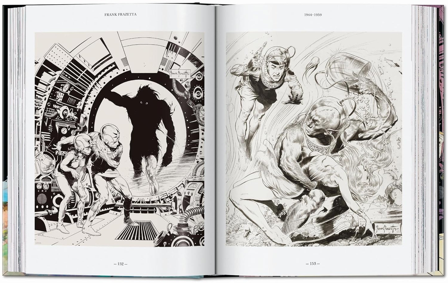 THE FANTASTIC WORLDS OF FRANK FRAZETTA BY TASCHEN