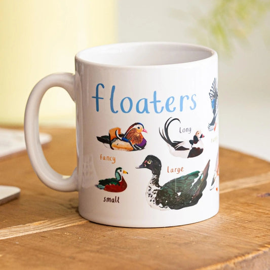 PUNNY FLOATERS DUCK MUG