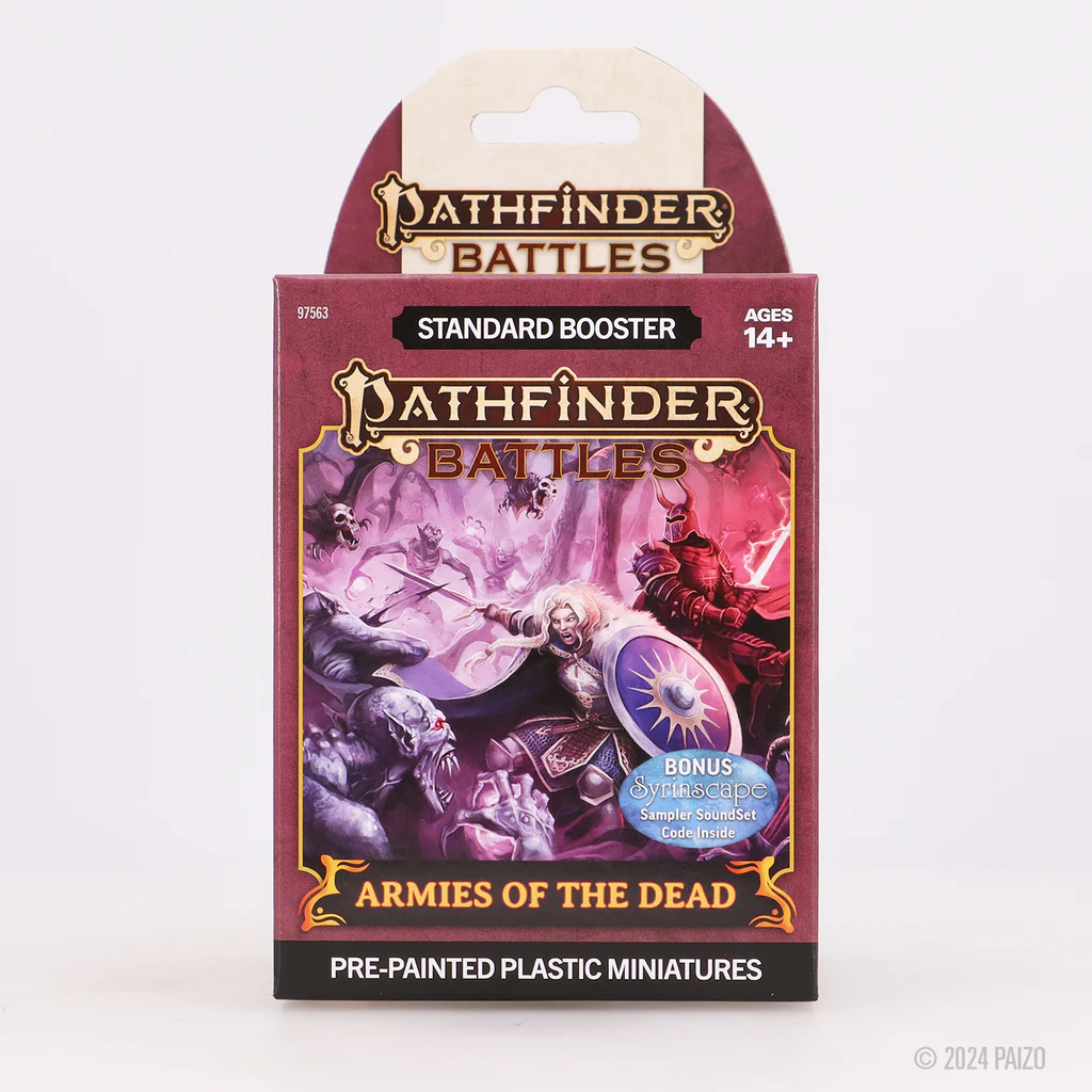 PATHFINDER BATTLES: ARMIES OF THE DEAD BOOSTER BOX