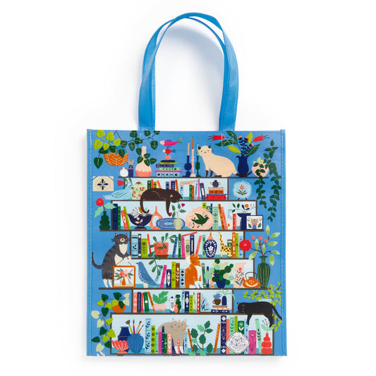 PUURRRRFECT NOOK REUSABLE SHOPPING BAG