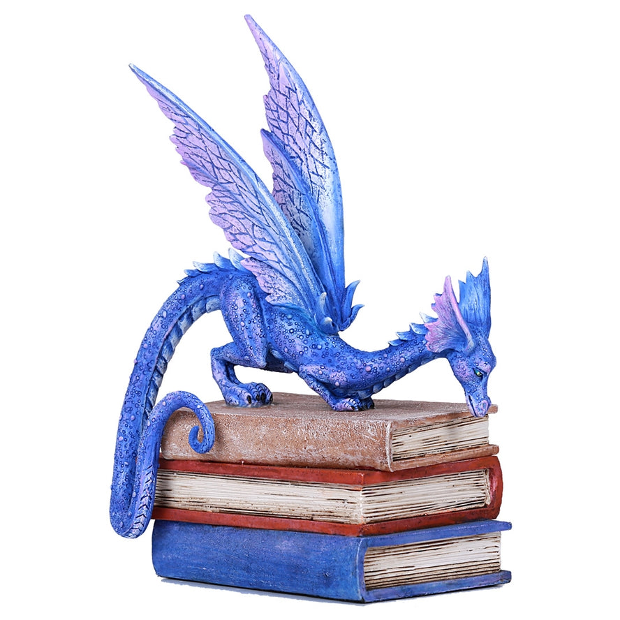 BOOK DRAGON STATUE BY AMY BROWN