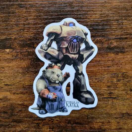 ARTIFICER BEAVER STICKER