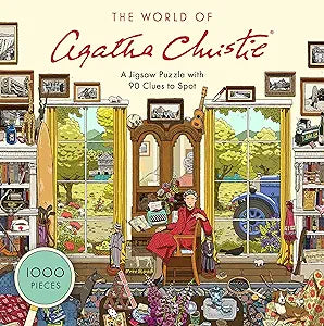 THE WORLD OF AGATHA CHRISTIE 1000PC PUZZLE