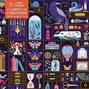 CABINET OF CURIOSITIES BY JENNY ZEMANEK 1000PC JIGSAW PUZZLE