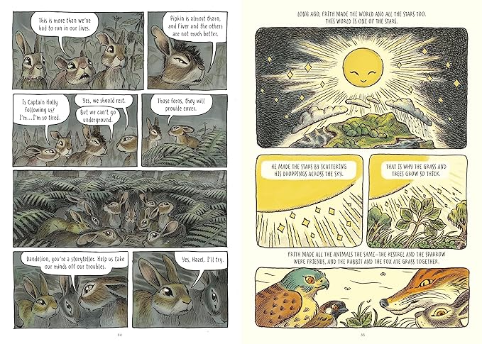 WATERSHIP DOWN BY RICHARD ADAMS (GRAPHIC NOVEL) ADAPTED AND ILLUSTRATED BY JAMES STURM ANDJOE SUTPHIN