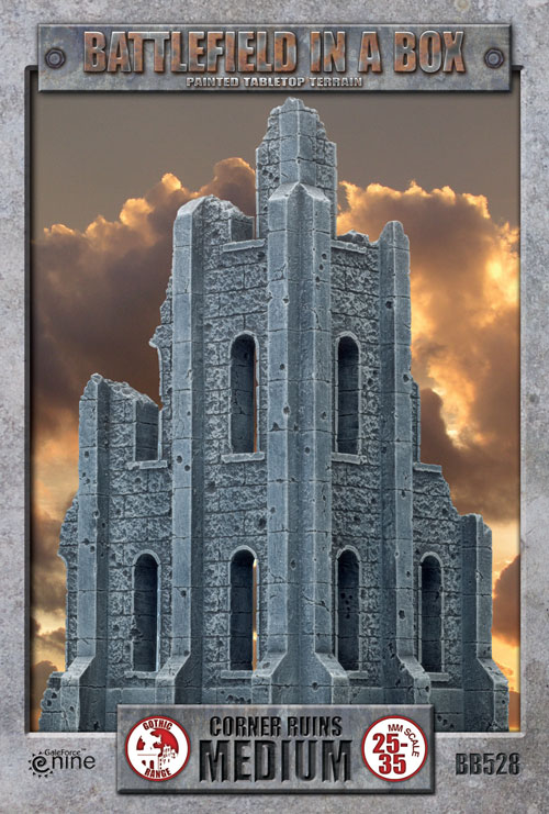 GOTHIC BATTLEFIELDS: MEDIUM CORNER RUIN