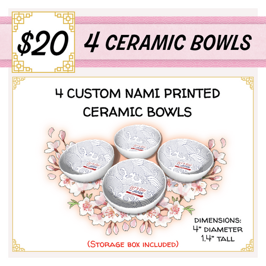 LET'S GO! TO JAPAN: CERAMIC BOWLS