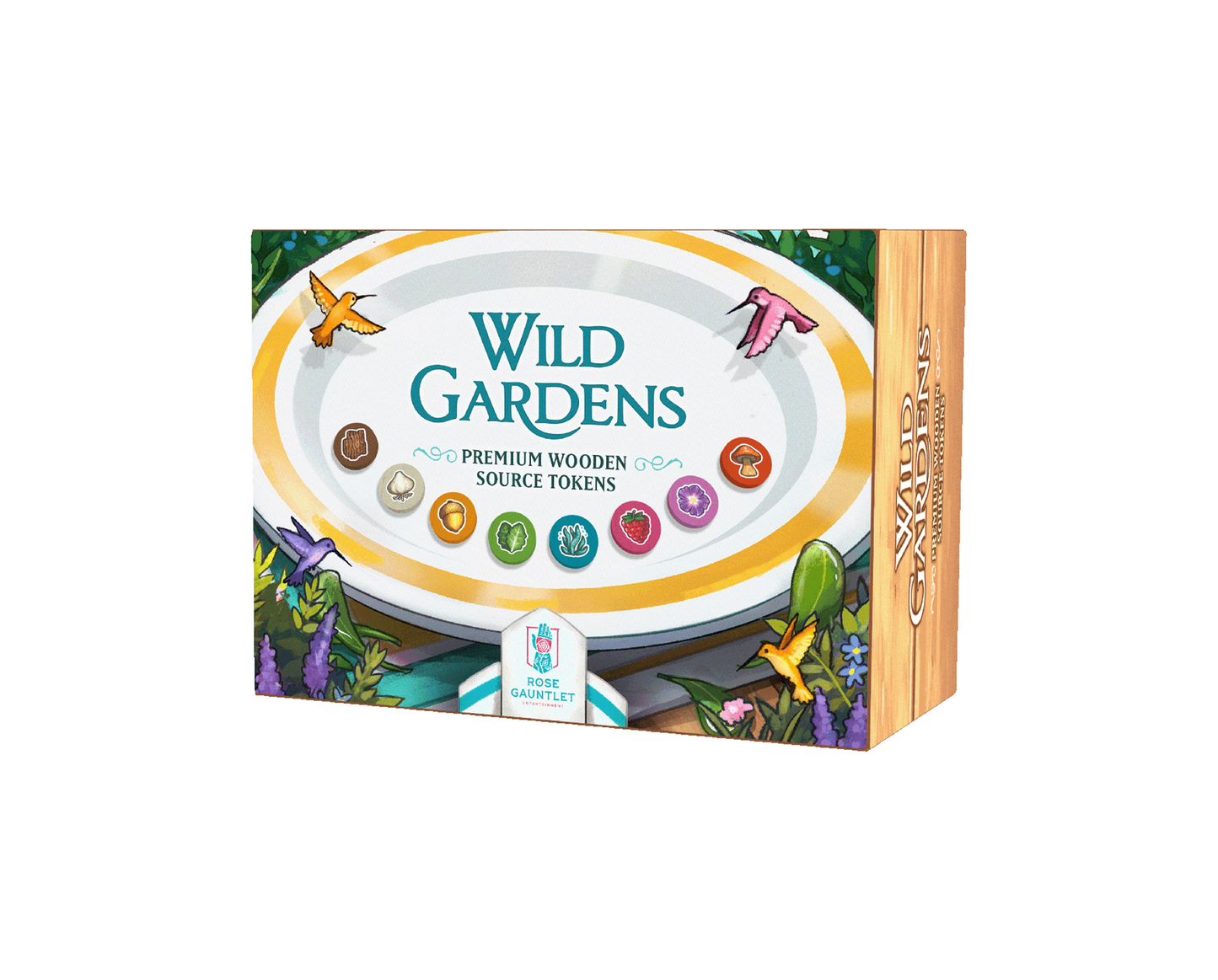 WILD GARDENS PREMIUM WOODEN SOURCE TOKEN PACK