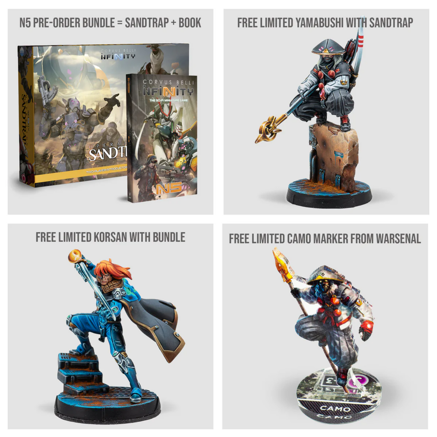 INFINITY N5 SANDTRAP BUNDLE