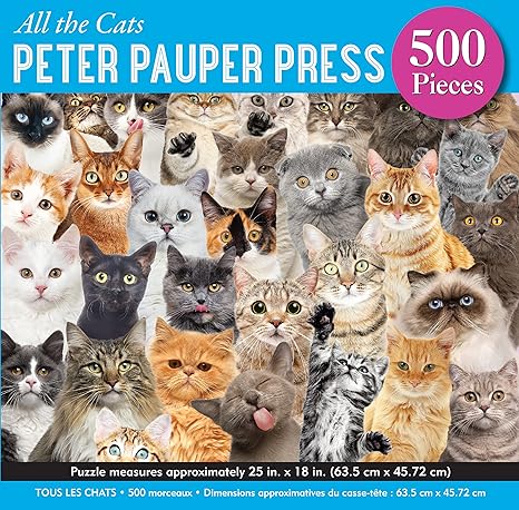 ALL THE CATS 500PC PUZZLE