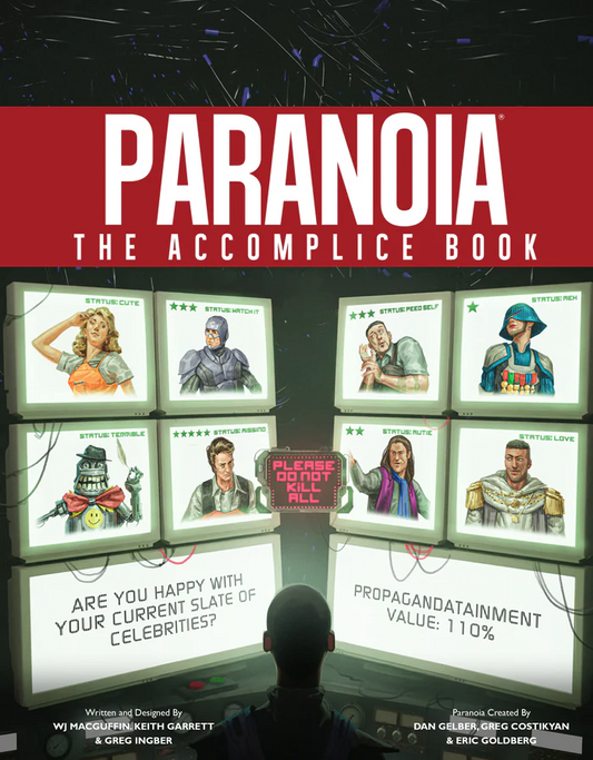 PARANOIA RPG: THE ACCOMPLICE BOOK