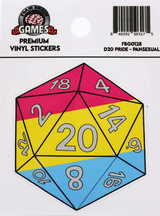 D20 STICKER PANSEXUAL PRIDE