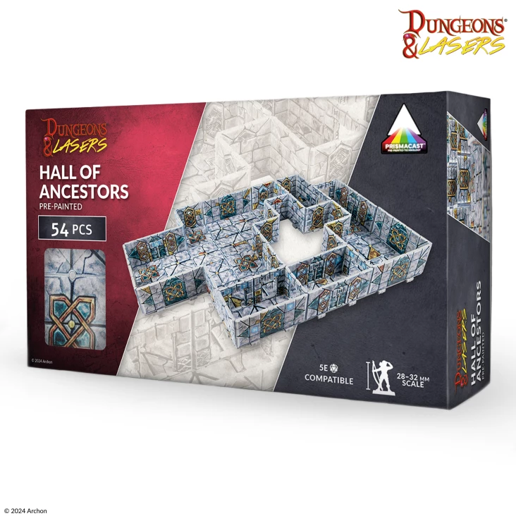 DUNGEONS & LASERS HALLS OF THE ANCIENTS (PRE-PAINTED) (Copy)