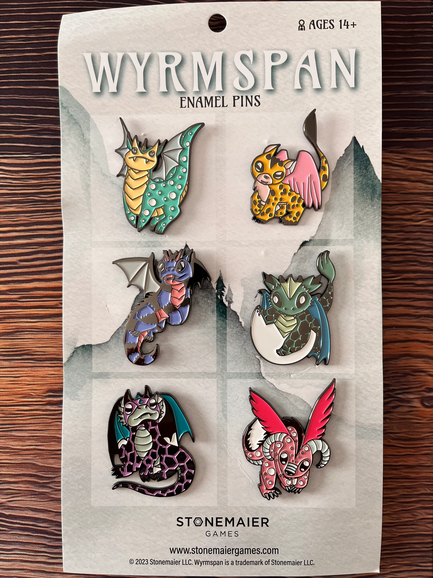 WYRMSPAN ENAMEL PIN SET