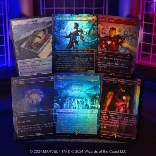 MAGIC THE GATHERING SECRET LAIR MARVEL'S IRON MAN FOIL