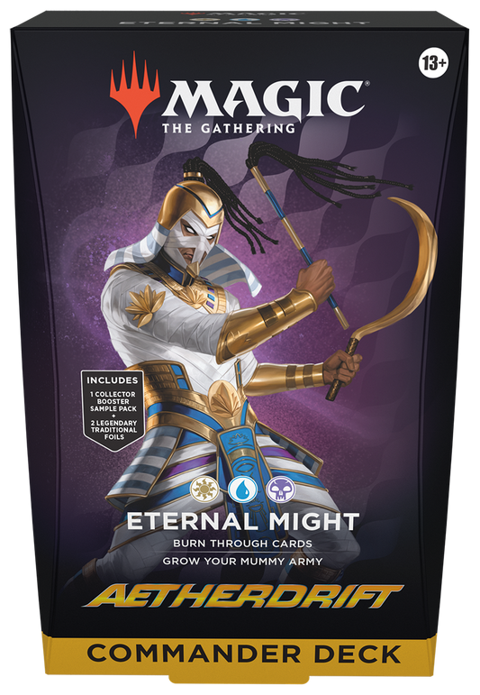 AETHERDRIFT ETERNAL MIGHT COMMANDER DECK PREORDER