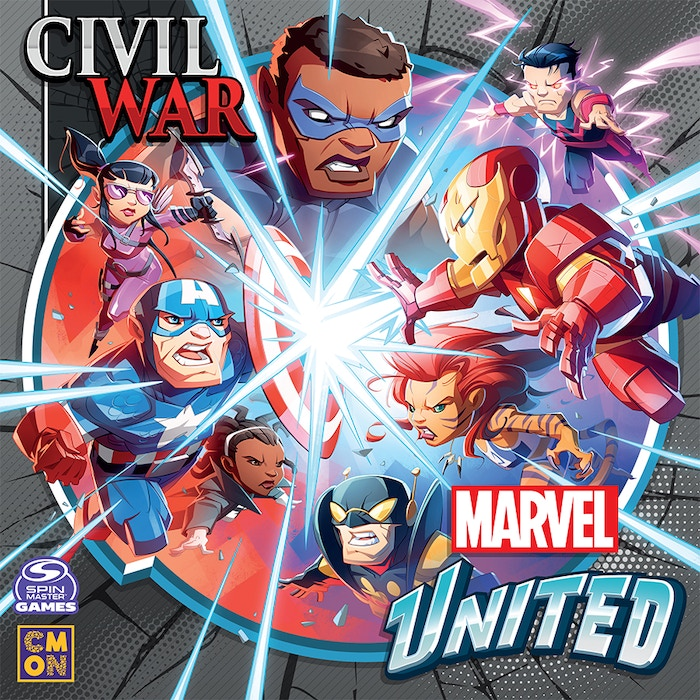 MARVEL UNITED MULTIVERSE CIVIL WAR KICKSTARTER EDITION