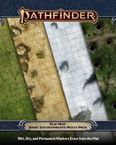 PATHFINDER FLIP-MAT: BASIC ENVIROMENTS MULTI-PACK