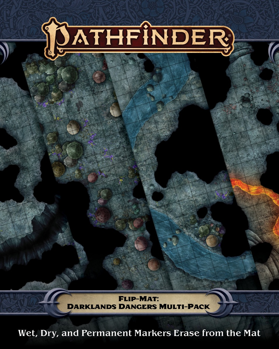 PATHFINDER FLIP MAT DARKLAND DANGERS