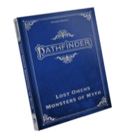 PATHFINDER 2E LOST OMENS MONSTERS OF MYTH SPECIAL EDITION