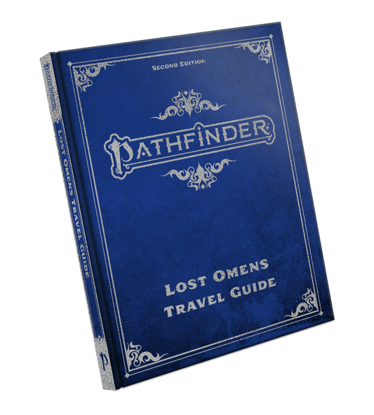 PATHFINDER LOST OMENS TRAVEL GUIDE HC SPECIAL EDITION