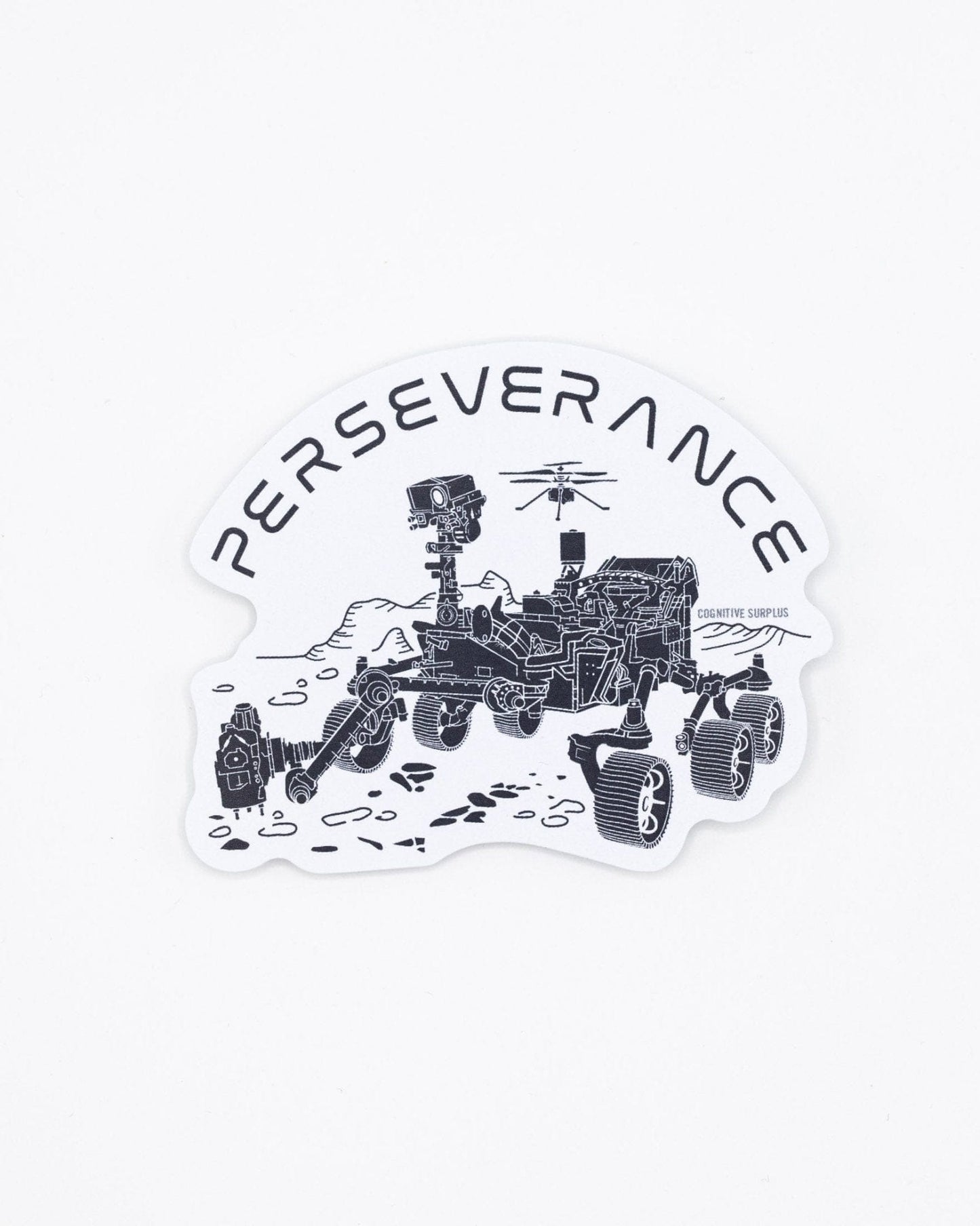 MARS ROVER PERSEVERANCE STICKER