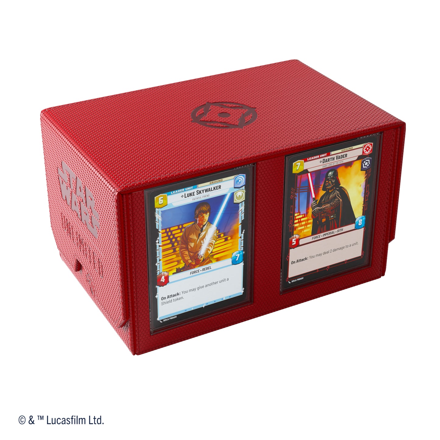 Star Wars Unlimited Double Deck Pod Red