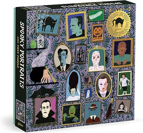 SPOOKY PORTRAITS 500PC PUZZLE