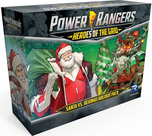 POWER RANGERS HEROES OF THE GRID SANTA VS HEXIMAS