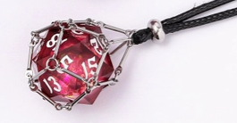 MYSTICAGE DICE NECKLACE WITH D20